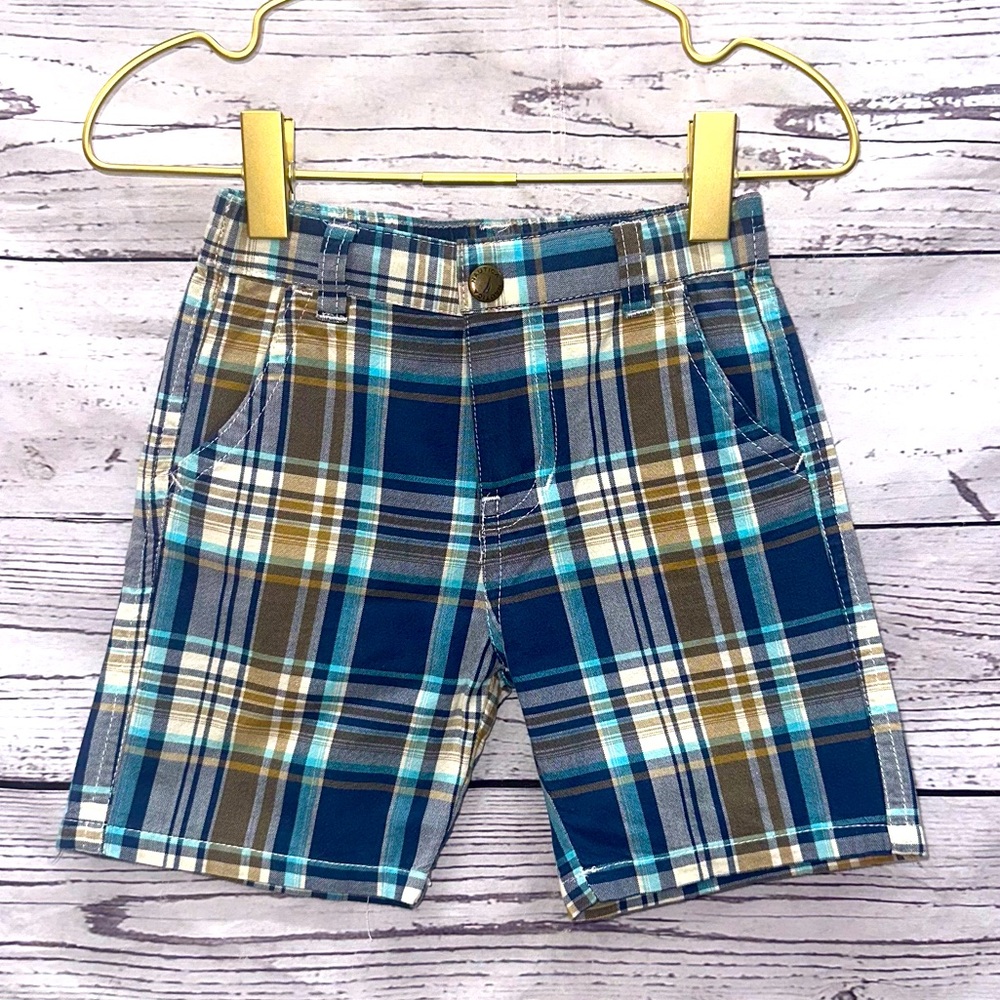 Nautica Plaid Boy's Shorts Size 18 Months